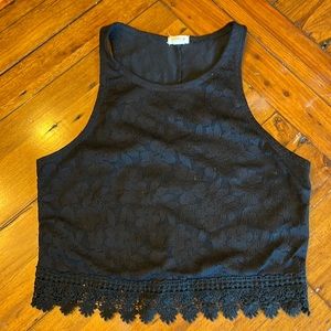 EUC! Garage Tank. Black. SZ S/P